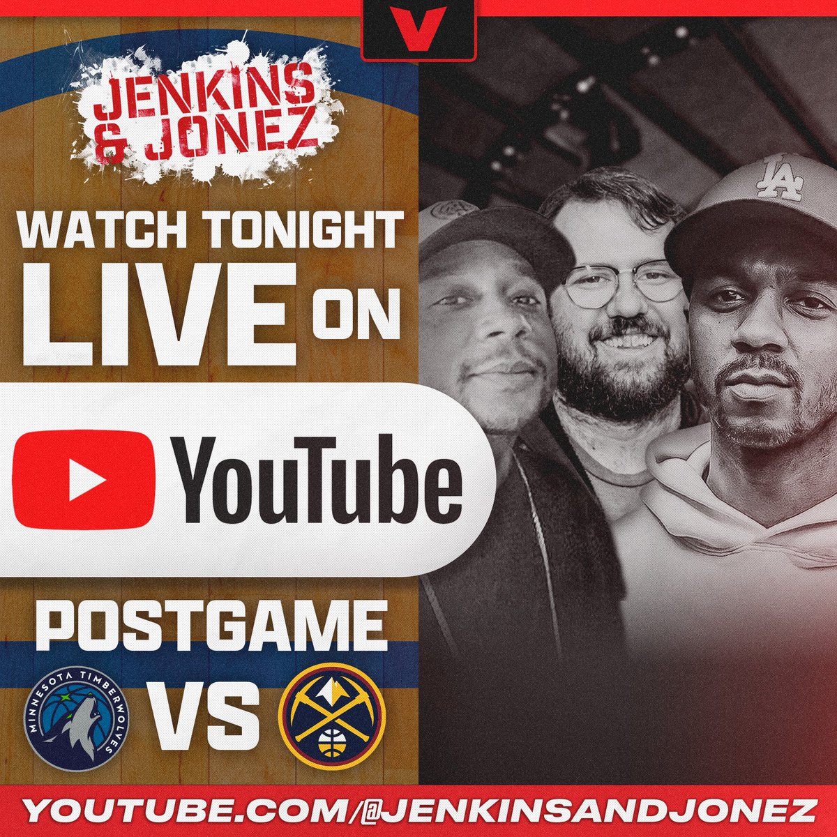 Game 7 Sundayyyyy We’re back live after Nuggets-Wolves, tap in with us, gonna be fun YouTube.com/@jenkinsandjon…