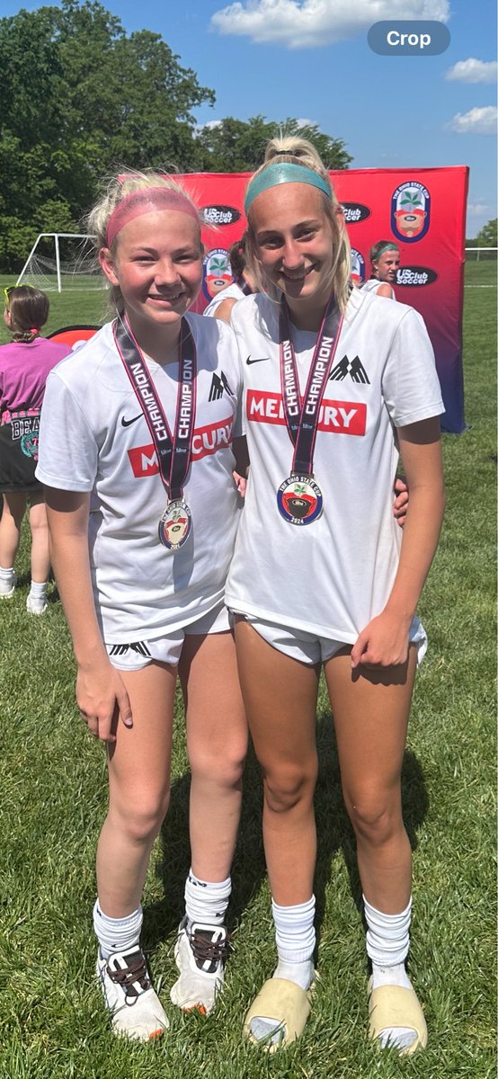 ladychssoccer21's tweet photo. What a weekend!  @ConnerHigh lady cougars ⚽ Ella Folke and Cayley Eilers won 2 championships!  2010 and 2008 Ohio state cup supergroup. Both games ended with a PK shootout! #rollcougs #champions #raisethestandards https://t.co/ege7ZvuFma