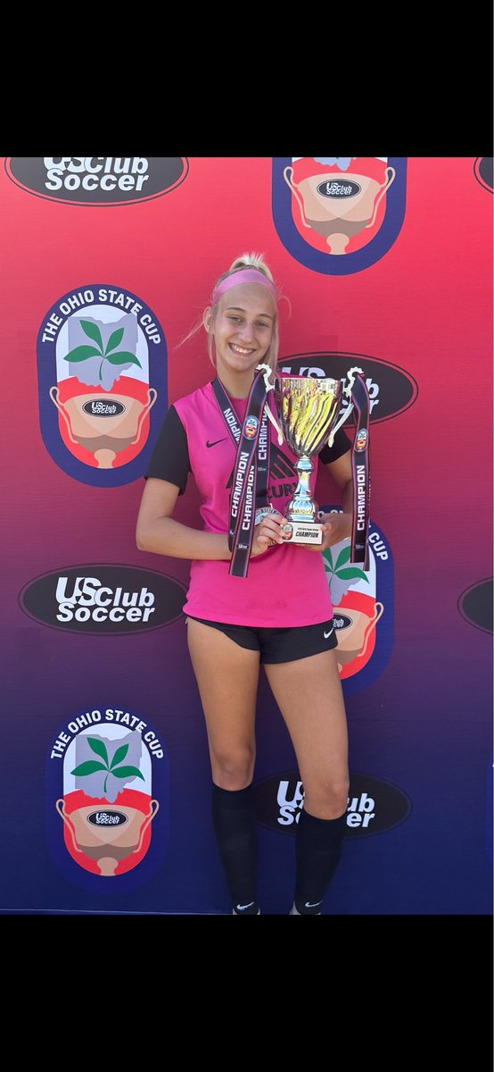 What a weekend!  <a href="/ConnerHigh/">Conner High School</a> lady cougars ⚽ Ella Folke and Cayley Eilers won 2 championships!  2010 and 2008 Ohio state cup supergroup. Both games ended with a PK shootout! #rollcougs #champions #raisethestandards