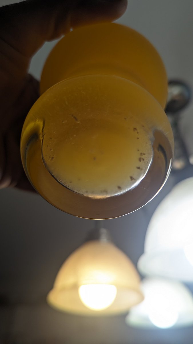 Gerowski3's tweet image. I get having floaties in beer but damn @BellsBrewery this is a little much. BBD: 15SEP2024