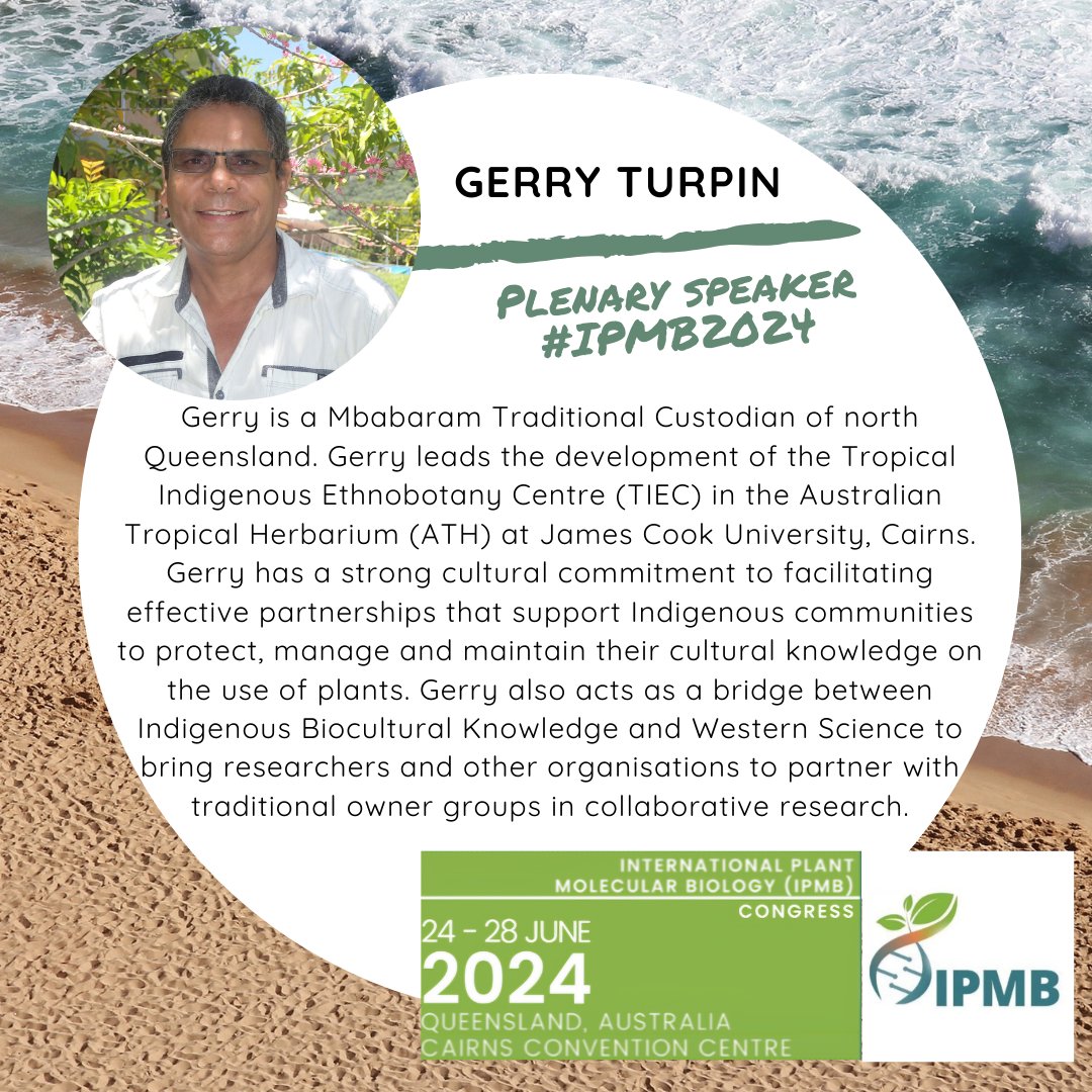 Introducing #ipmb2024 our day 1️⃣ plenary speaker Gerry Turpin from James Cook University @jcu