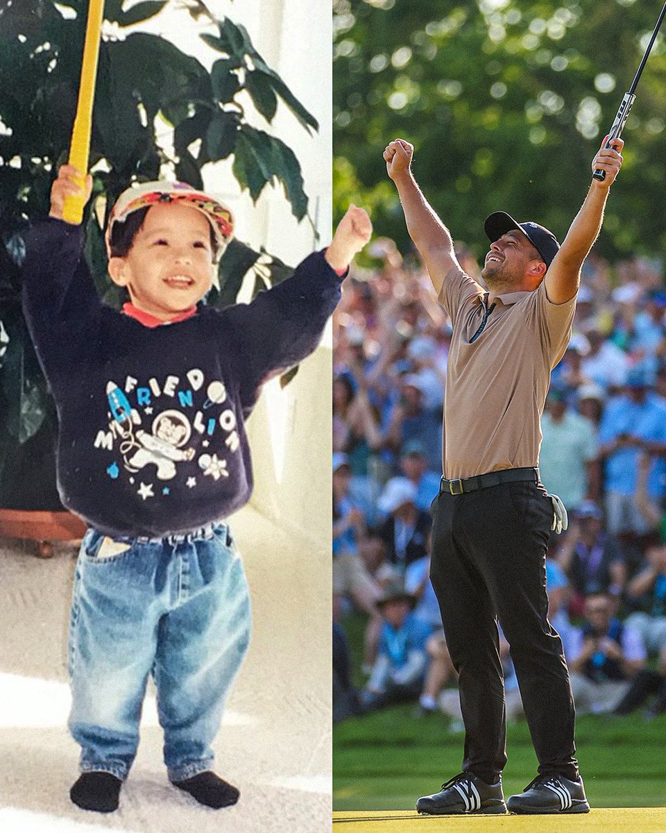 Baby Xander dreamt of a moment like this 🥹