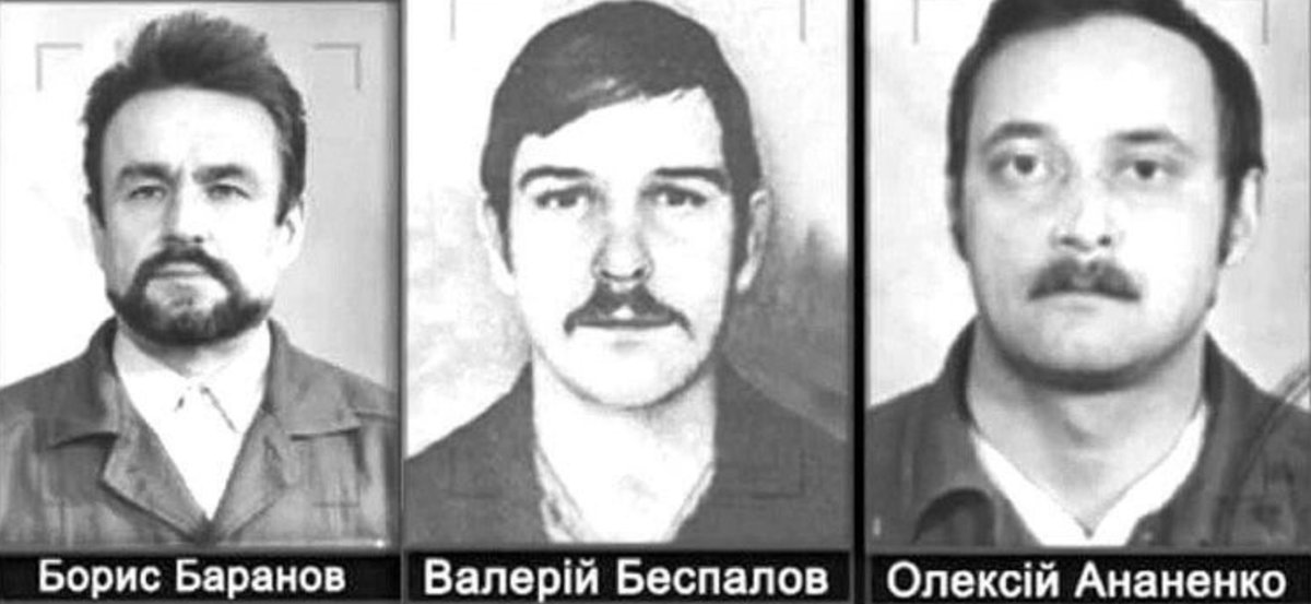 3. Alexei Ananenko, Valeri Bezpalov, Boris Baranov: 10 days after the Chernobyl accident, engineers learned of impending nuclear steam explosions. The plant's water-cooling system had failed, and a pool of water had formed directly under the reactor. Without any cooling, it was