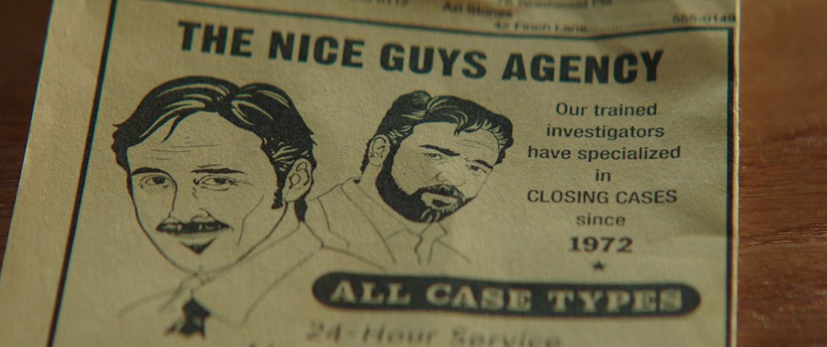 FilmUpdates's tweet image. 8 years ago, ‘THE NICE GUYS’ released in theaters.
