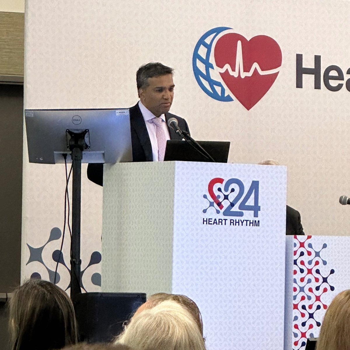 Please join us in congratulating Dr. Vivek Reddy, Director of Cardiac Arrhythmia Services at @MountSinaiNYC, for being awarded the Eric Prystowsky Lectureship Award at @HRSOnline 2024! #HRS2024 #Cardiology