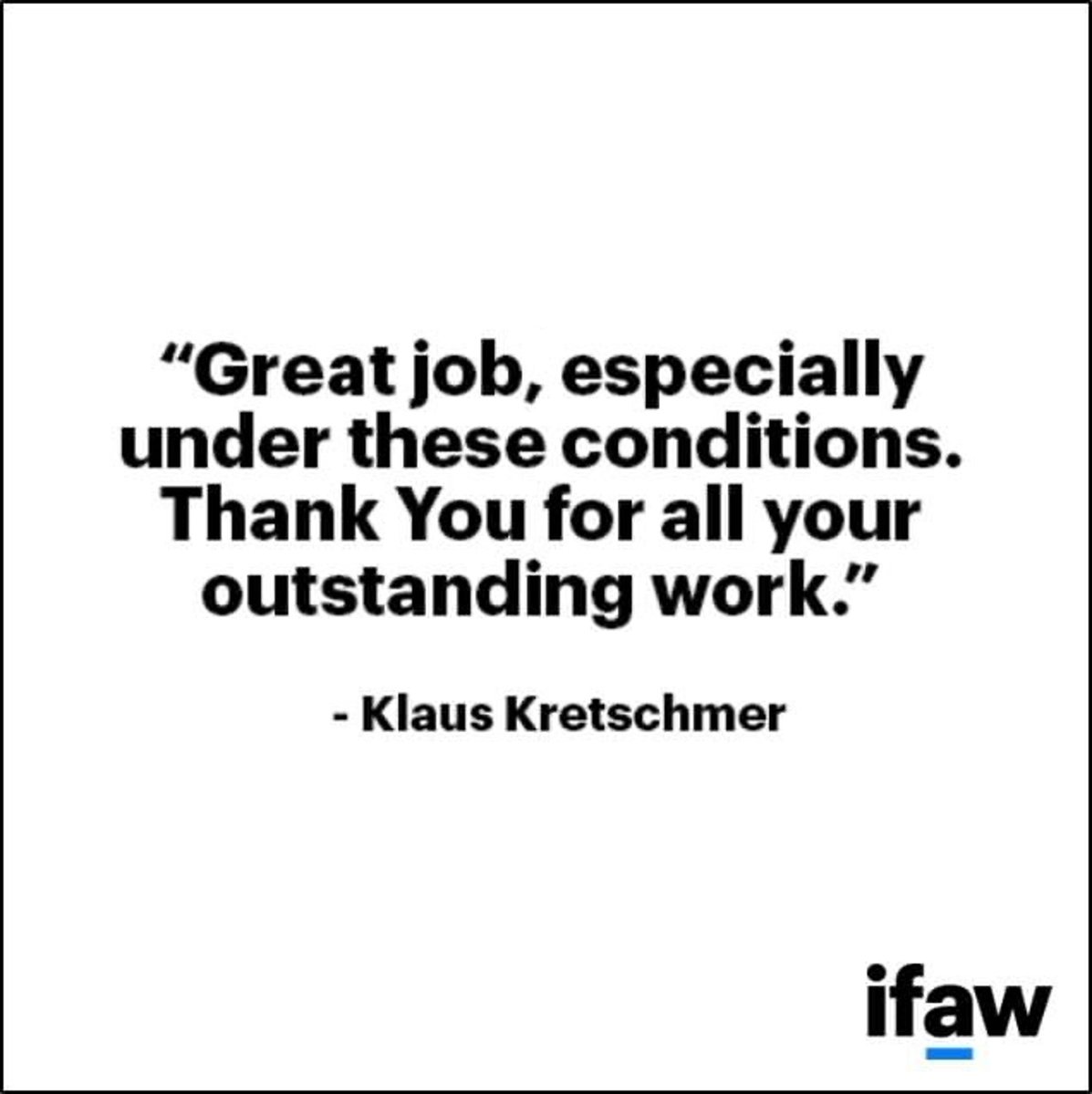 ifawAU's tweet photo. We have collected a few messages from our supporters, who would also like to express their thanks to these caregivers for the incredible work they do. https://t.co/Fmlew4i0hf