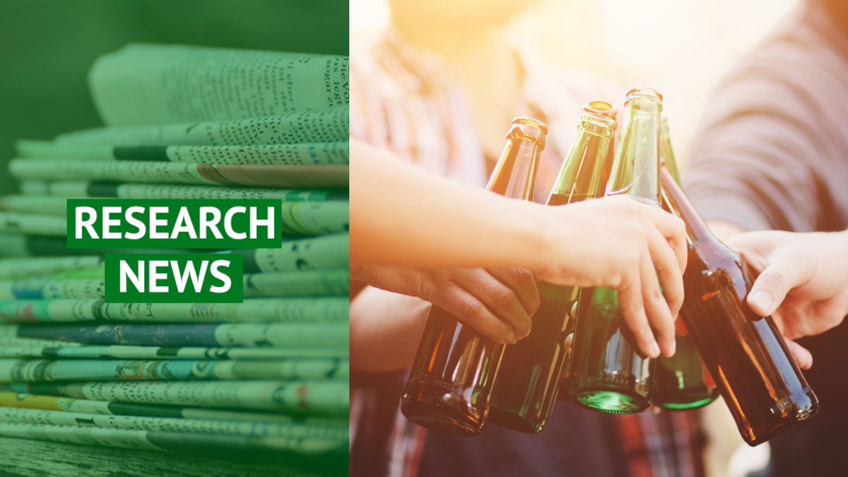A recent study by researchers from @TheMatilda_USyd found that young adults who had their first alcoholic drink at an earlier age (15-16yo) consumed significantly more alcohol per week than those who had their first drink at a later age (18yo) Read more: ow.ly/GzMK50RmY8x