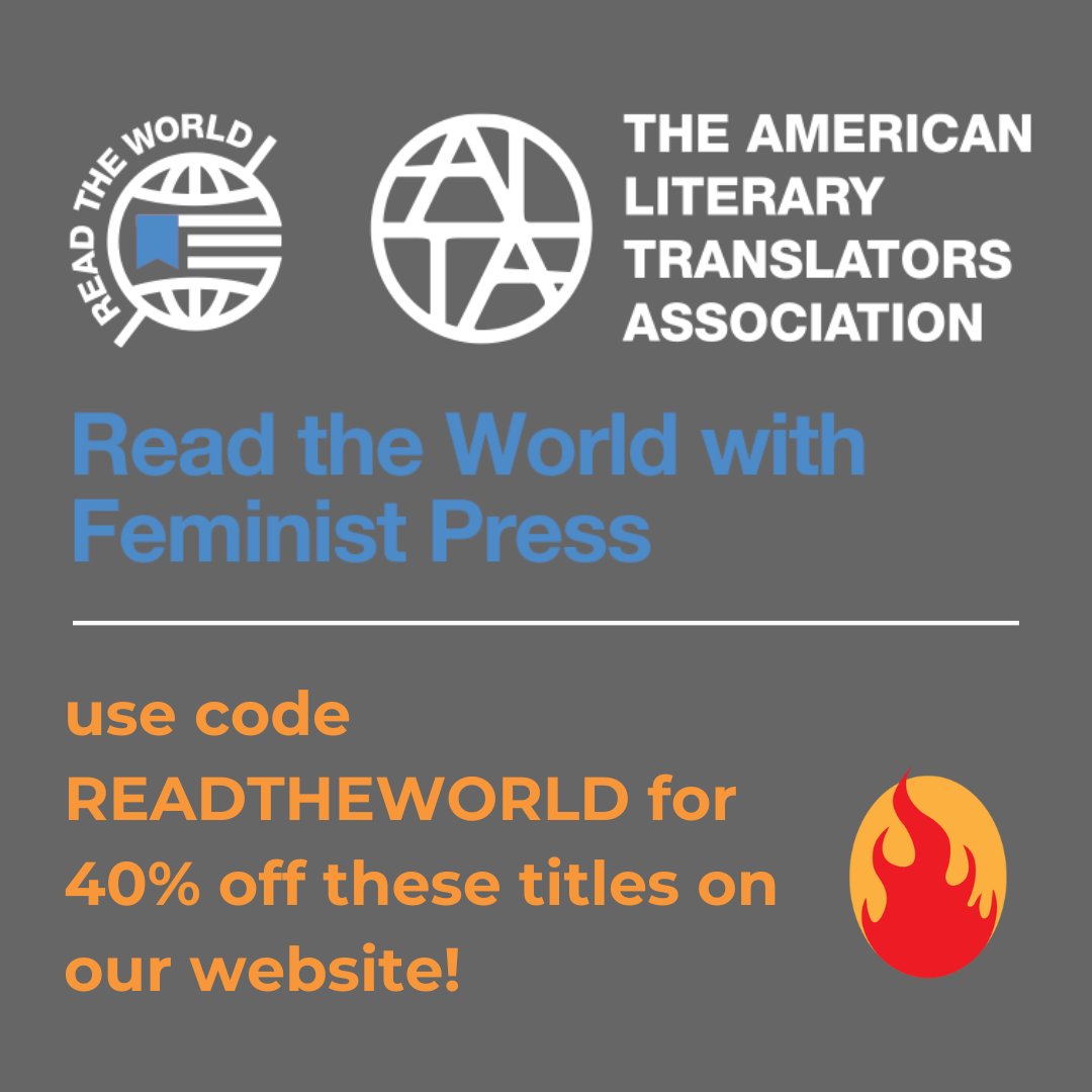 When isn’t it a good time #ReadTheWorld with @LitTranslate? Let us help: use discount code READTHEWORLD thru 5/21 to enjoy works in translation bit.ly/3K2QqZG + share what you’re reading by using #ReadTheWorld and tagging us!