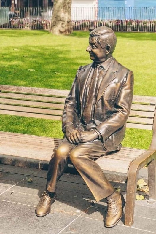 Mr Bean Statue - Leicester Square, London