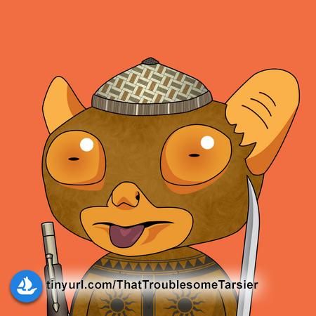 Checkout and save #ThatTroublesomeTarsier on OpenSea opensea.io/assets/matic/0… via @opensea

Please like👍 and share! 🐵 Thank you 🐒

#SaveTheTarsier #Conservation
#NFT #PolygonNFT #Collectibles
#wildlife #nature #animals #environment #endangeredspecies