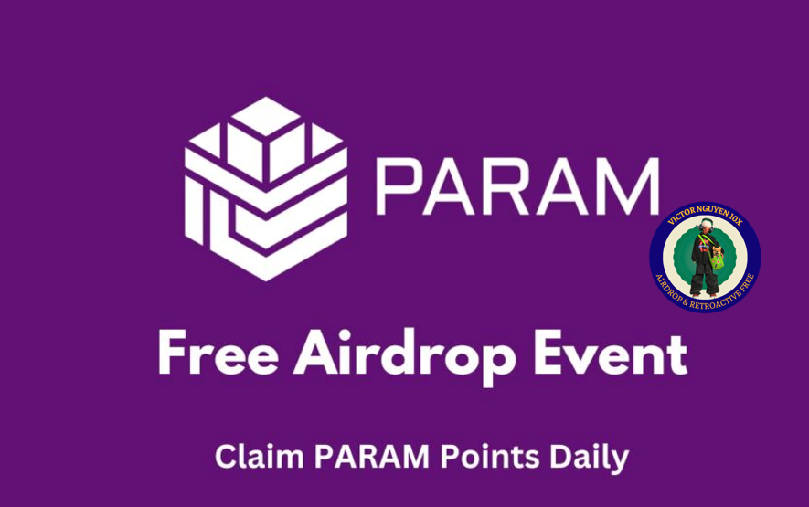 #Airdrops 189

               xác nhận Free airdrop  từ PARAM- 55% token cho Airdrop

@ParamLaboratory là một studio phát triển game và công nghệ độc lập, chuyên về các trò chơi blockchain nhiều người chơi và công nghệ sáng tạo.
Param Labs đã huy động được 7 triệu