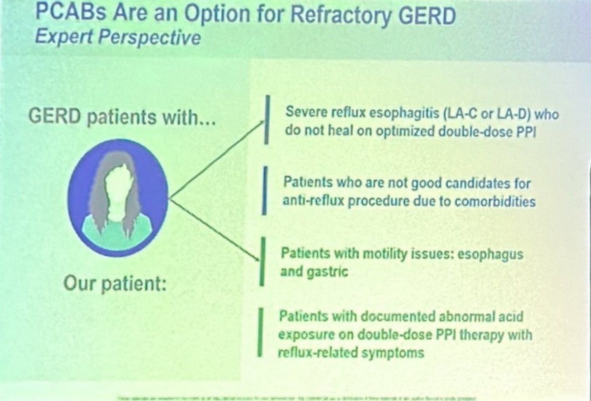 TheBottomDoc's tweet image. Management of reflux @DDWMeeting 
- hierarchy of management 
- where to use PCABS for PPI-refractory reflux
-who are good candidates for an anti-reflux procedure