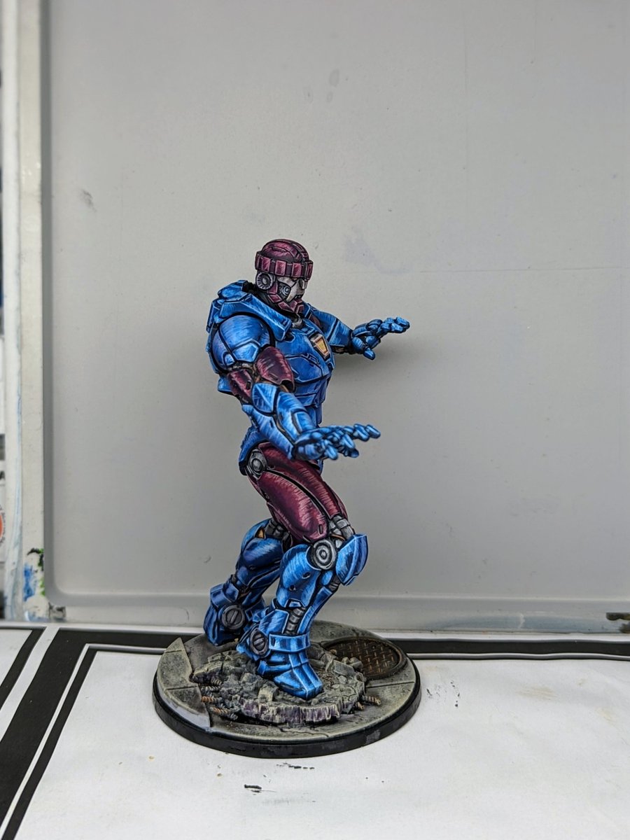 Another Sentinel down, and just one more to go.
@atomicmassgames 
#marvelcrisisprotocol #paintingprotocol