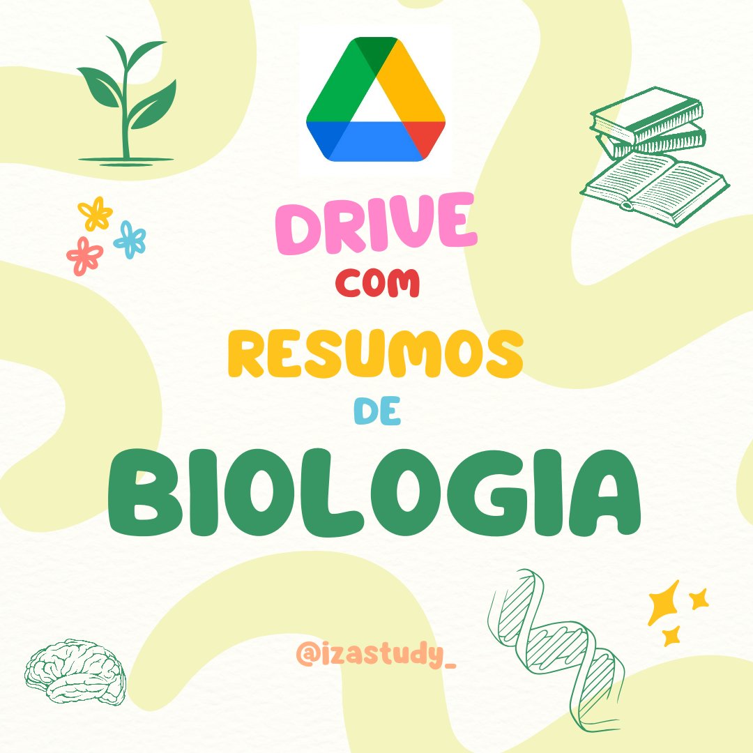 izastudy_'s tweet image. Drive com Resumos de Biologia - completo com todos os assuntos 🧫🦠🌱🐶🐆🧬
drive.google.com/file/d/1AOkj_7…

#biologia #enem #studytwt