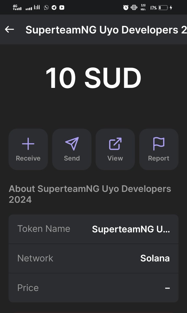 Day 4/30 Solana Developer Bootcamp We created our very own SPL token and decided to airdrop ourselves 😅 @SuperteamNG @Olumide______ @Harri_obi