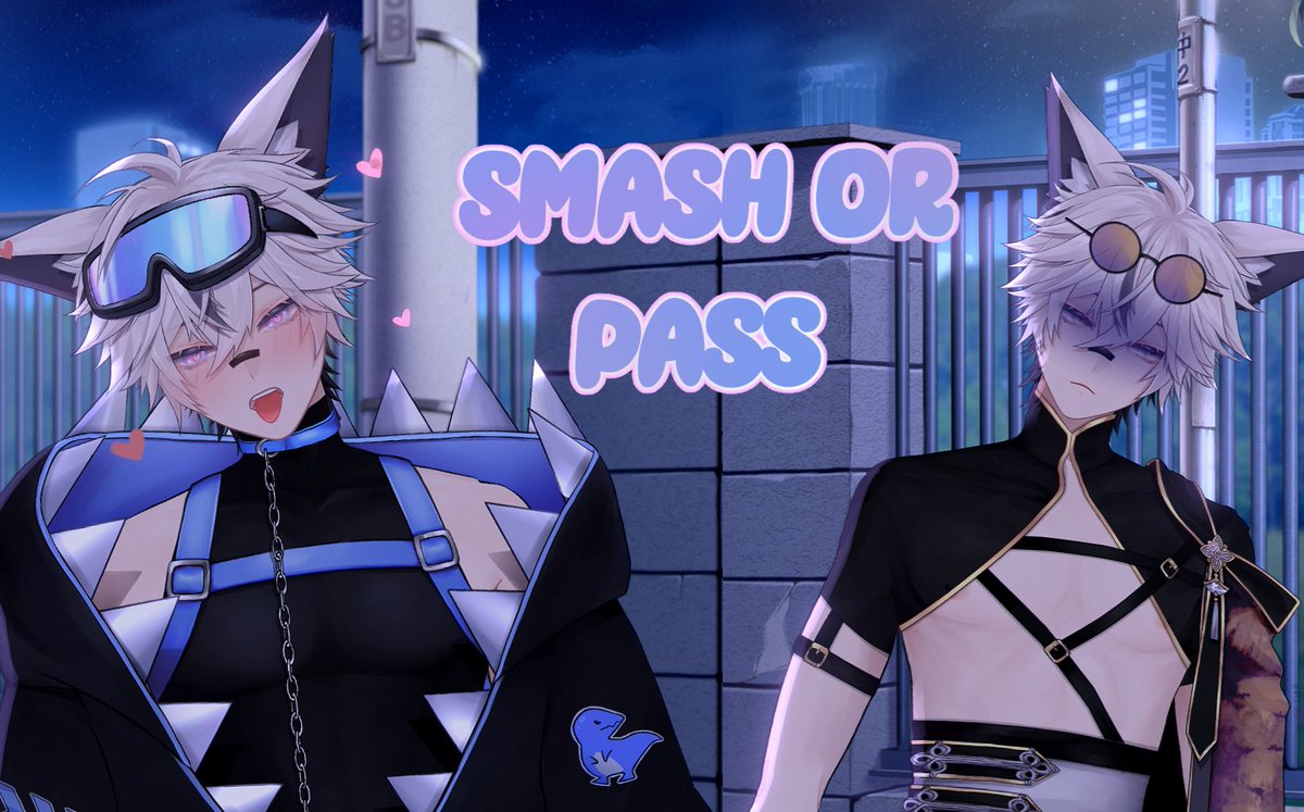 🔥SMASH OR PASS🔥

Hosting my first Smash or Pass this saturday!
Drop your PNG, OC, VTubers, Sona's below! Remember twitch TOS! (⁄ ⁄•⁄ω⁄•⁄ ⁄)⁄ 

Saturday 03:00pm EST | 07:00pm GMT | 09:00pm CET 

#Vtuber #ENVtubers