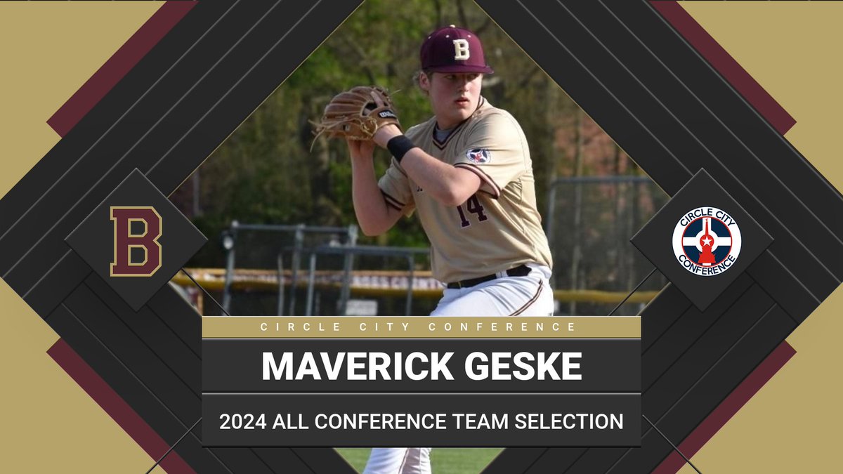 Brebeuf Baseball (@brebeufbaseball) on Twitter photo Congratulations to <a href="/Maverick_Geske/">Maverick Geske</a> for his selection to the 2024 <a href="/circlecityconf/">CircleCityConference</a> All-Conference Team this season! #BeBrave⚾️ Congratulations to <a href="/Maverick_Geske/">Maverick Geske</a> for his selection to the 2024 <a href="/circlecityconf/">CircleCityConference</a> All-Conference Team this season! #BeBrave⚾️