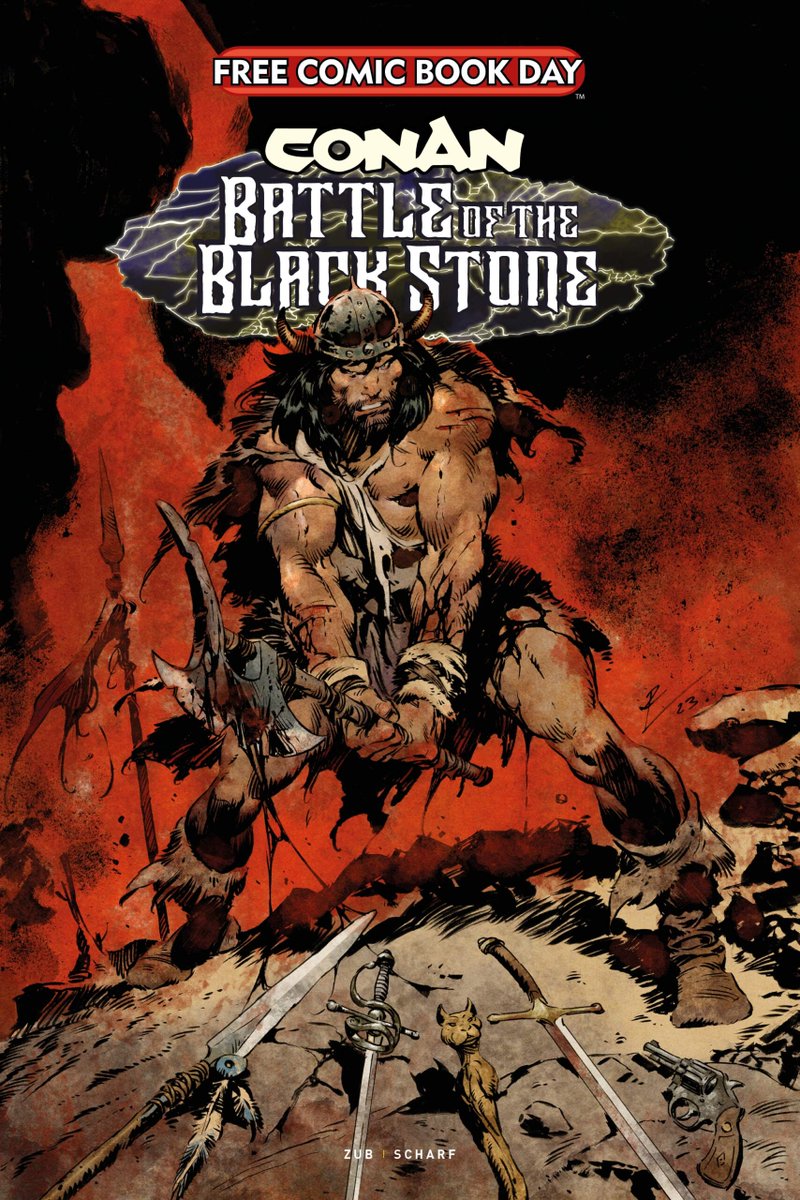 Our CONAN: BATTLE OF THE BLACK STONE Prelude from Free Comic Book Day grabbed attention (and you can read it for FREE right now here: titan-comics.com/news/download-…) What did the critics think? jimzub.com/conan-battle-o…