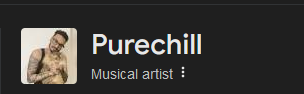 Why is PureChill classified as a musical artist 💀