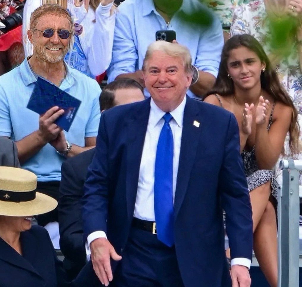 It brought tears to my eyes seeing President Trump attending Barron’s graduation, after dreaming about it for so many years.
