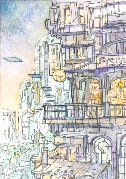 「建物 都市」のTwitter画像/イラスト(新着)