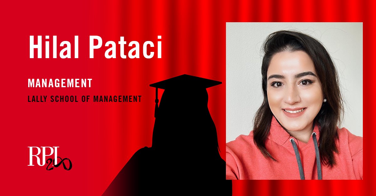 After successfully defending her dissertation in summer of 2023, Hilal Pataci, Ph.D., started her career as a tenure-track assistant professor at UTSA. Learn how her research is transforming organizations: bit.ly/3K5YwRh #RPI2024 #RPI200