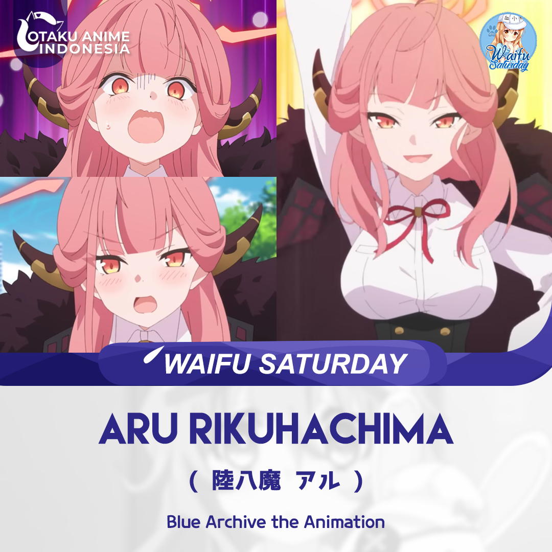 Aruuuuuu👀😳 #AruRikuhachima #BlueArchive #BlueArchiveTheAnimation #Waifu_Saturday_Otaku ⁣#Otaku_Anime_Indonesia⁣ #Otaku_Anime_Random ⁣#Otaku_Anime_Picture
