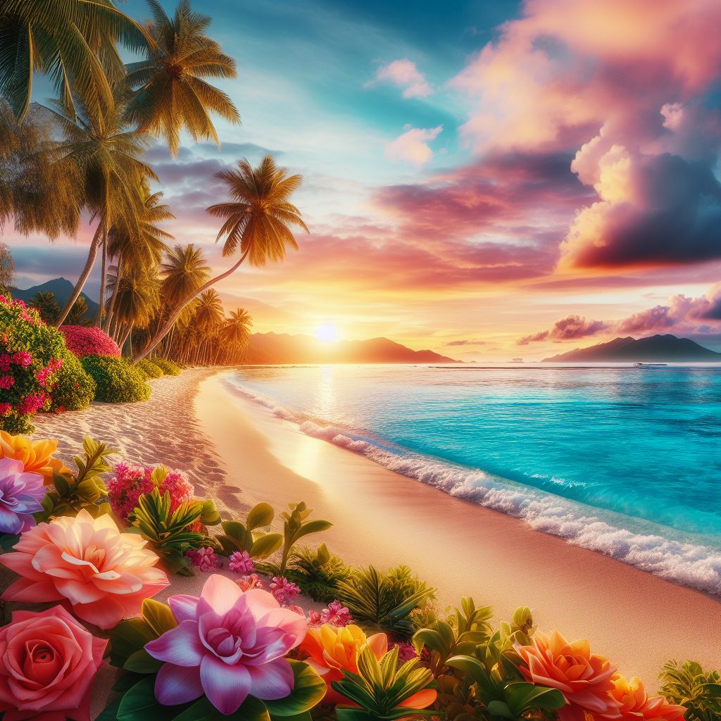 JSJ_Digital_Art's tweet photo. Happy Friday!

#AIart #AIArtwork #digitalart #beach #SunsetParadise #tropical #ocean https://t.co/3xaztPnY2n