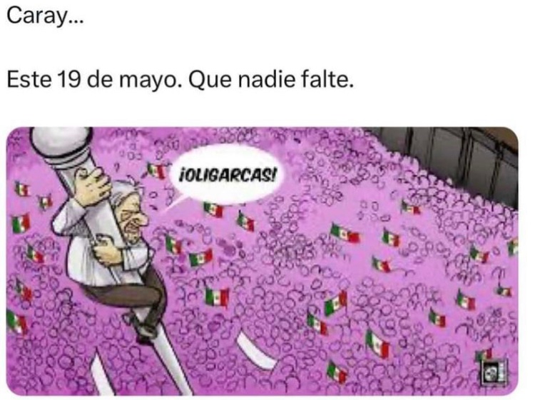 Que nadie falte este domingo 15 de mayo, será otra fecha memorable !!
#MéxicoDespertó
#XvaGanando
#MareaRosaConXóchitl