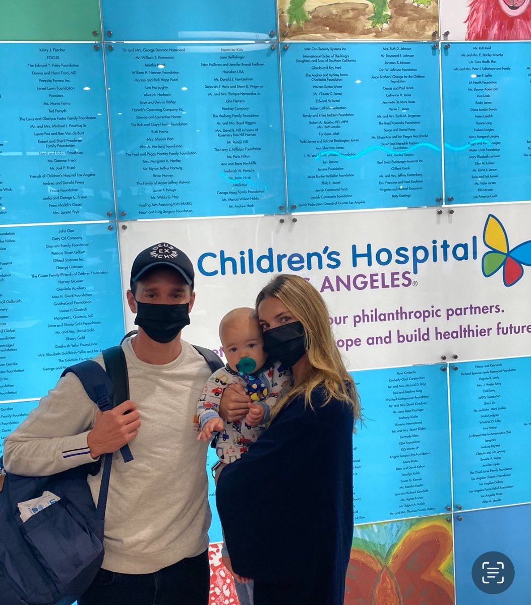 LA friends, please join me tomorrow morning at the Santa Monica Pier for the @ChildrensLA Walk and Play. I’ll be hosting a soccer clinic from 8-9:30 am and would love to see your faces. We are so thankful for the amazing doctors and nurses for their work with our son Remi.
