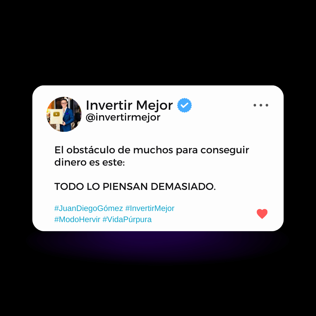 ¿Qué piensas de esto? 🔥 #JuanDiegoGómez #InvertirMejor® #ModoHervir #VidaPúrpura #LibertadFinanciera #EducaciónFinanciera #Motivación