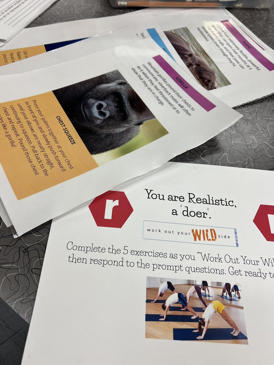 PGHWorldofWork's tweet image. Superintendents from our neighboring counties came to visit @SouthFayetteSD to see World of Work in action. @SFIS_Steamlab built a #RIASEC party around endangered species &amp;amp; the kids self reflected after each activity from a protocol our friends @BeaverAreaSD did!