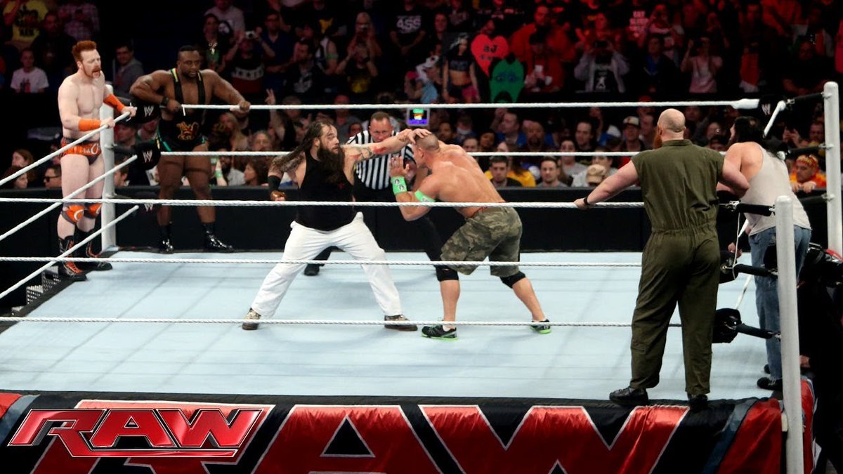 April 7th, 2014. That's the date of an episode of RAW.

On that show, we had a video of Bo Dallas AND a Wyatt Family Match on the same night!