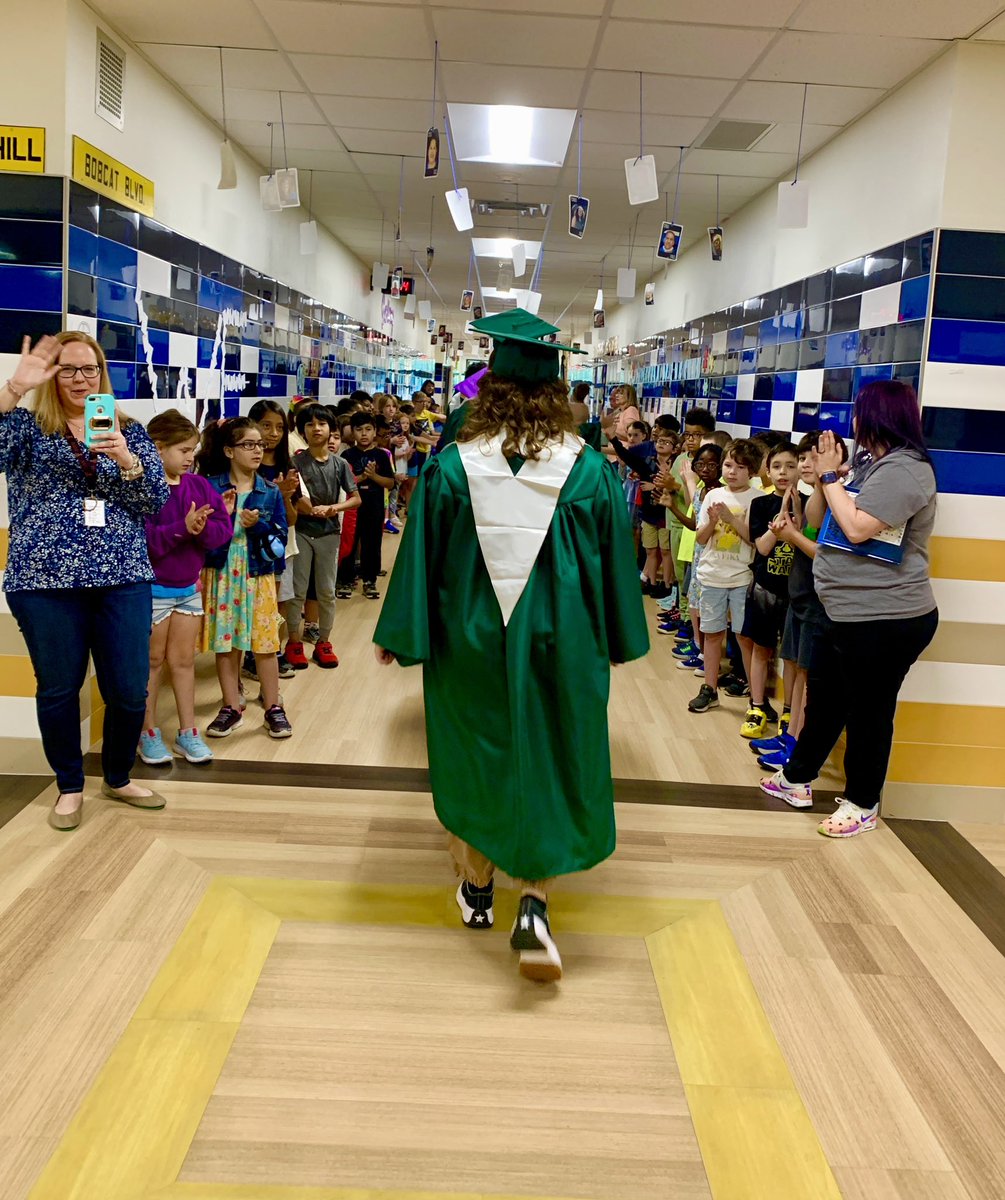 Senior Breakfast and Clap Out Parade! Congratulations, Seniors! You did it and you will continue doing it! @PrincipalDawes @ManinaBonnie @Brian_Eisele_ @FMusharof @Denise_May_ @BSE_Bobcats1 #onceabobcatalwaysabobcat #risd