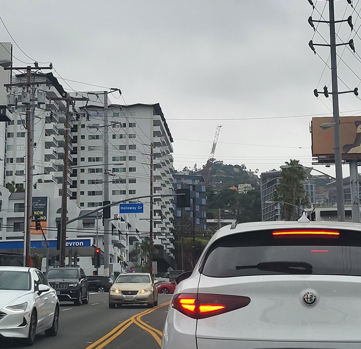 From certain angles driving toward West Hollywood or the Hollywood Hills can feel like driving toward the hillside areas of (deeply hilly and vertical) #Monterrey, Mexico, 🤓 iykyk