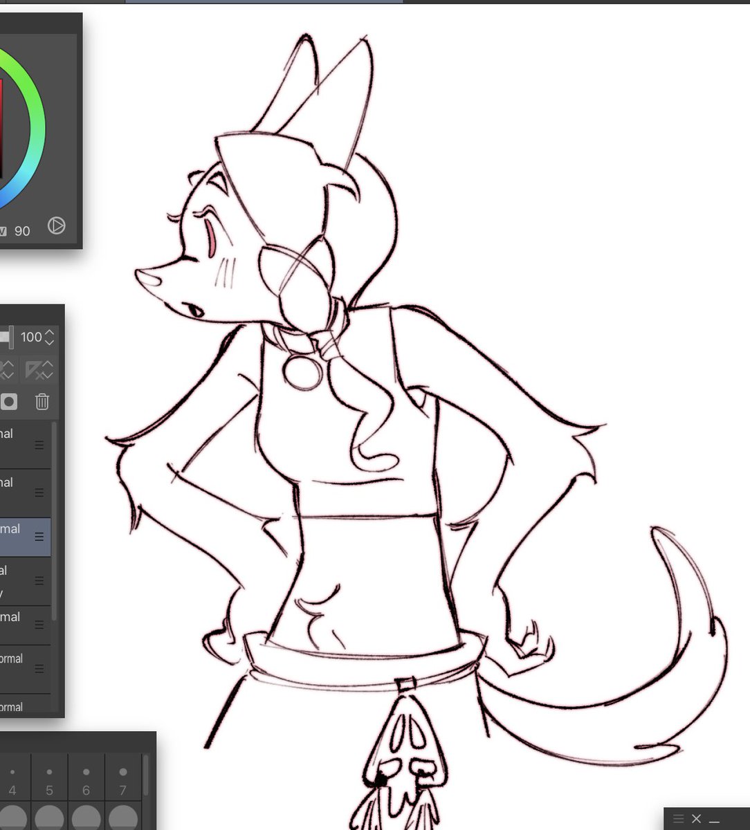 nanaranjal's tweet photo. Somehow not tired of drawing her like this https://t.co/QtxMb05qVY
