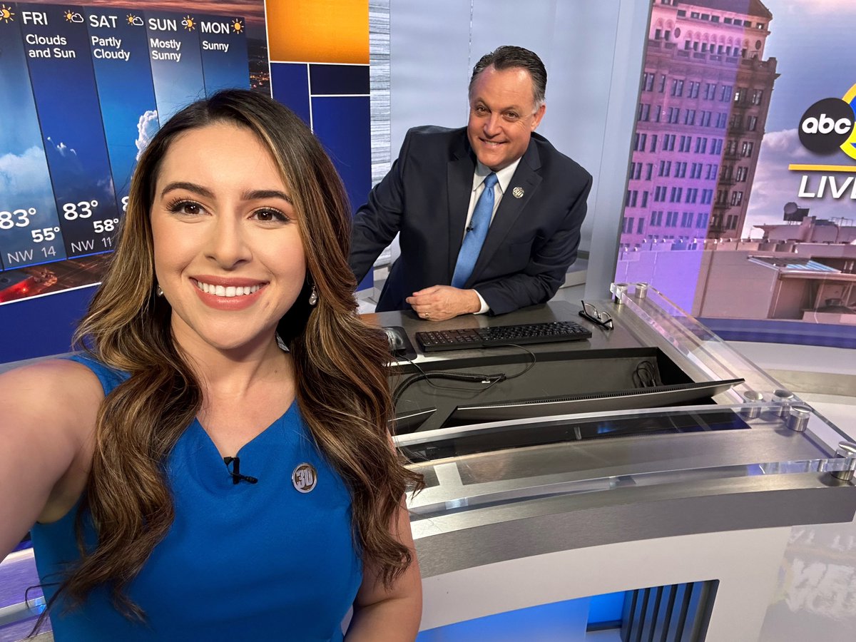 ElisaABC30's tweet image. Matching on Live at Three this afternoon with Kevin Musso 👏🏻 @ABC30