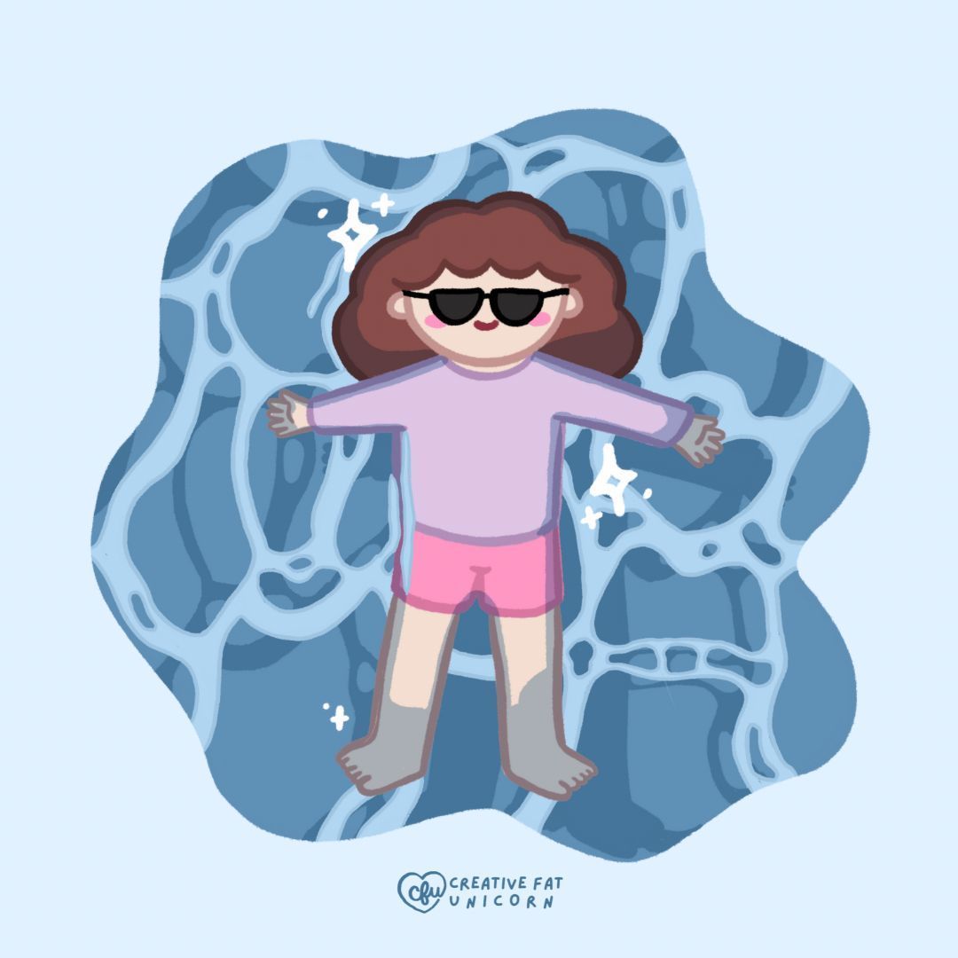 Just floating and daydreaming 💭🌊✨
#summerart #illustration #kawaii #kawaiiart365 #artwork #doodle #cute #illustration #digitalart #digital #art #childrenillustrations #kawaiidrawing #kawaiiilustration #cutearteveryday #procreate #procreateart #procreateillustrations