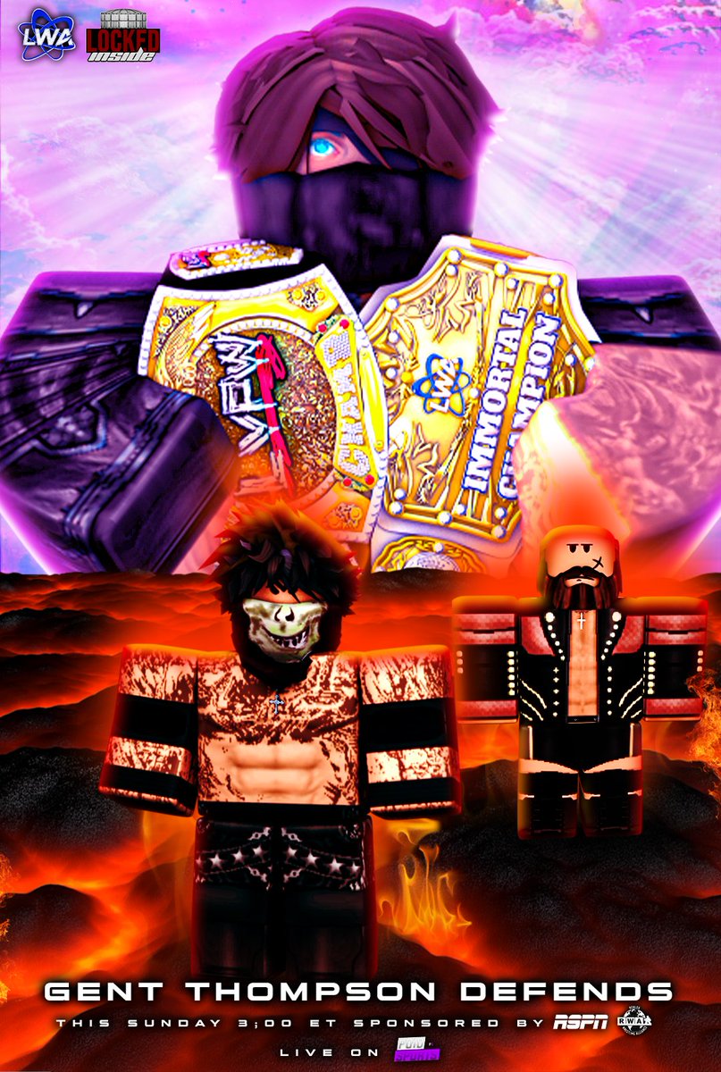 Tomorrow Gent Thompson is set to defend his Immortal Championship against Jaiden League and Tomasso Viampa. Will Thompson be able to overcome the odds and defeat both League and Viampa? Find out tomorrow at 3pm EST at #LockedInside. #LWA2024