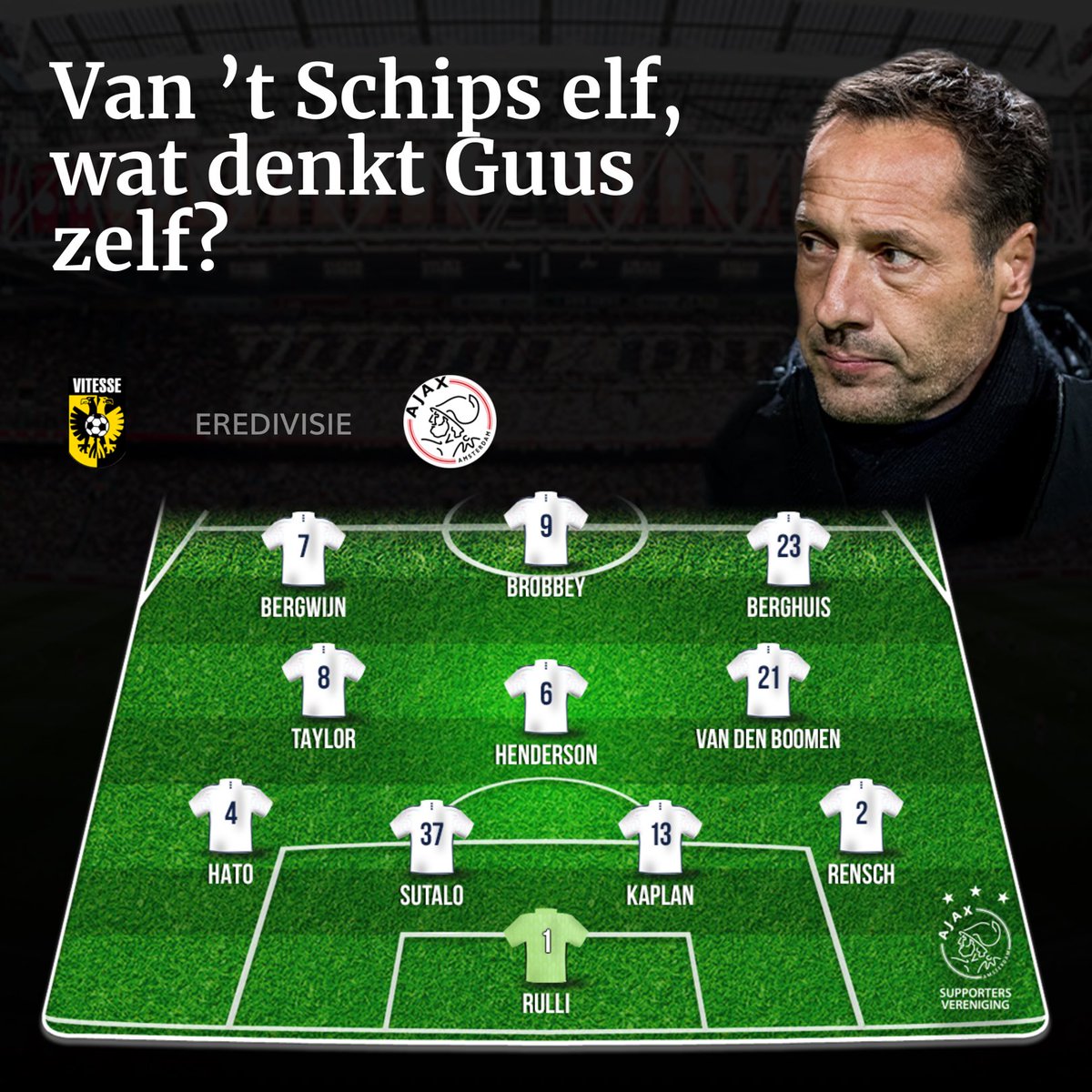 Van ’t Schips elf, wat denkt Guus zelf? #vitaja #vantschipself