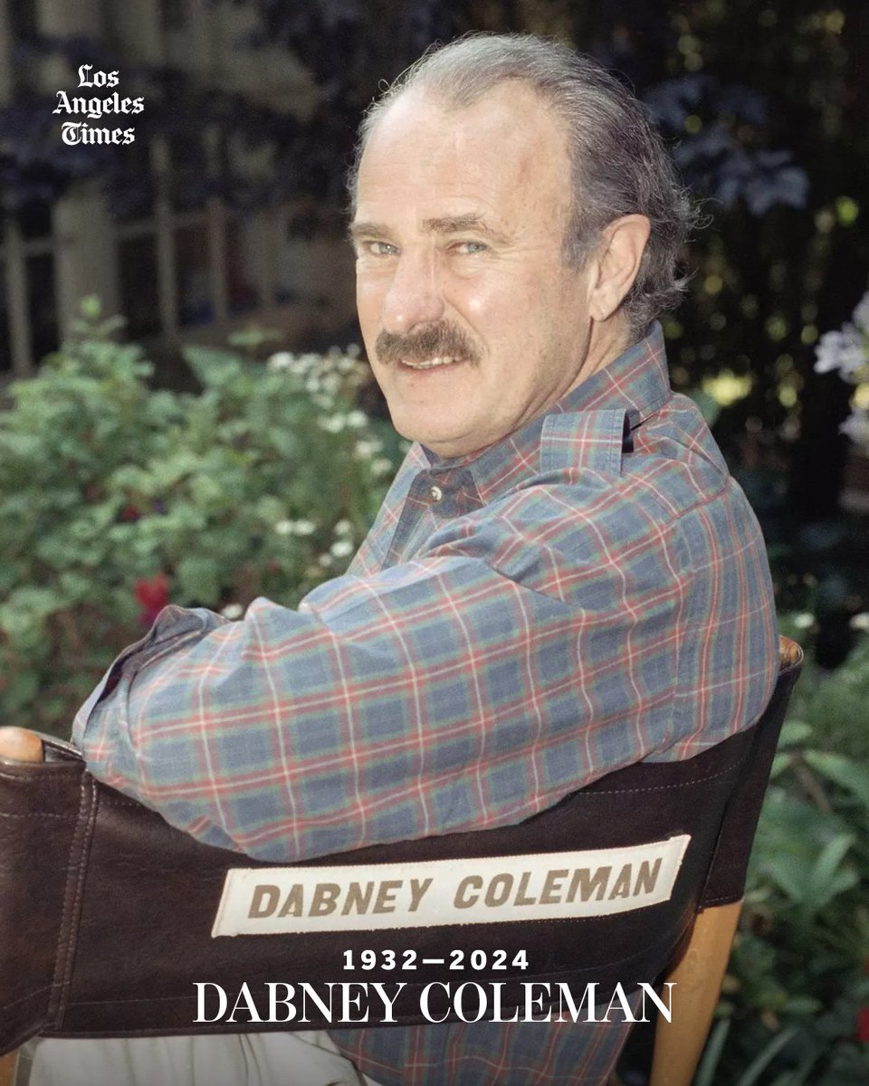 Dabney Coleman, the beloved character actor who famously played the dastardly cad overseeing Jane Fonda, Lily Tomlin and Dolly Parton in “9 to 5,” has died. He was 92. Read about his life and legacy: latimes.com/entertainment-…