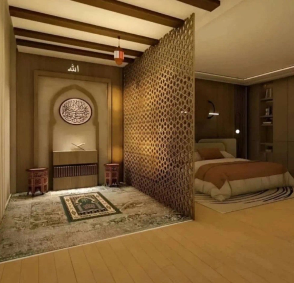 متداول : تصميم جميل لإحدى غرف النوم 🛏️🪞 دين ودنيا .