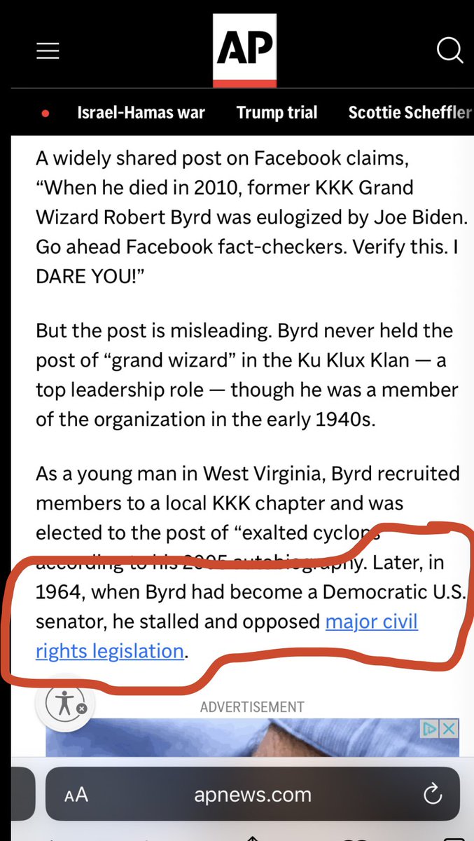 NMichiniThe1st's tweet photo. @Dortles @stephanyymccabe @mokmuud @TheSWPrincess @Sandy91670659 @SenFettermanPA Here at 48 yrs old and in political power still finding ways to oppress black people. Yes, people can change but when you spend at least 50 yrs of your life as a racist and recruited over 150 people into the KKK, you don’t deserve a 2nd chance or a eulogy from a VP. https://t.co/WylTe4uyBr