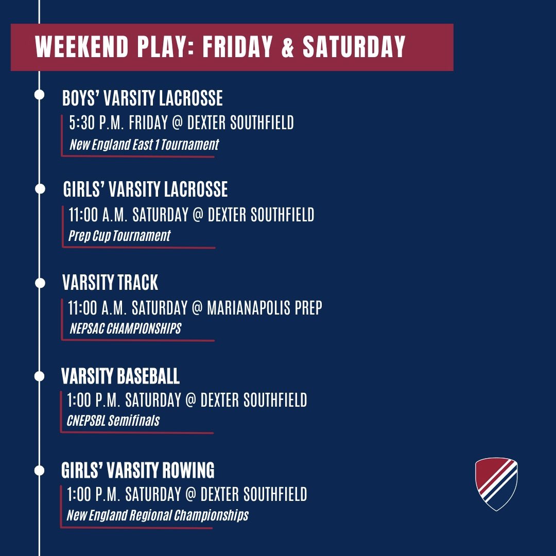 Busy weekend for our spring teams!
