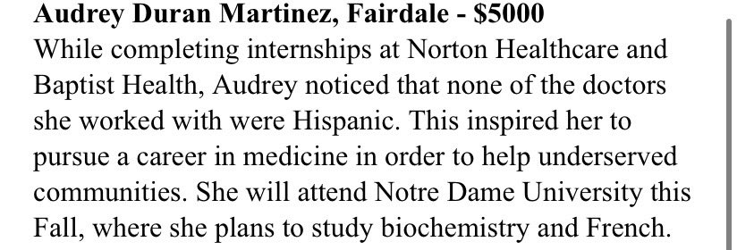 CoachGardnerFHS's tweet photo. So proud of this amazing young lady. She is going to do BIG things. Congrats Audrey! https://t.co/1QLKVnN7jp https://t.co/oIVoJA8oOd