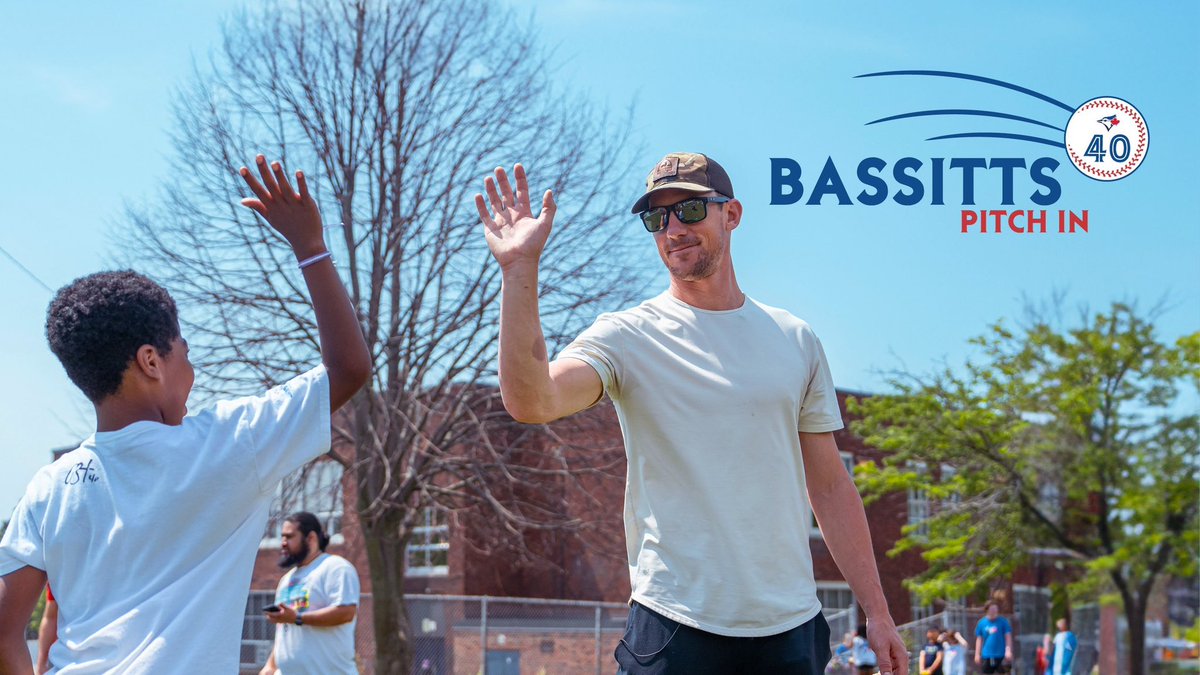 Tonight, @C_Bass419 takes the mound on his bobblehead night! You can show your support for Chris and Jays Care by making a donation to the Bassitts Pitch In initiative at: bluejays.com/bassittspitchin
