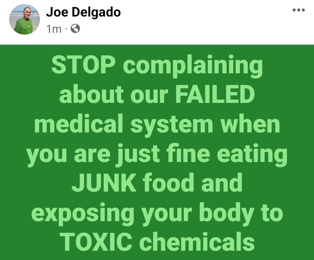 Holistic Joe 🌱🌱🌱 tweet media