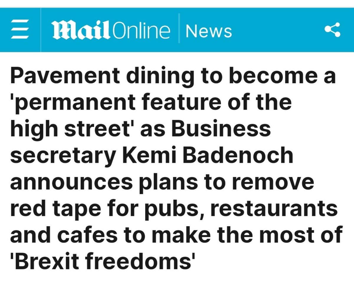 EU countries insanely jealous of UK and our latest Brexit benefit as their citizens continue to be denied al fresco eating and are forced to stay inside restaurants even in stiflingly hot summer conditions.