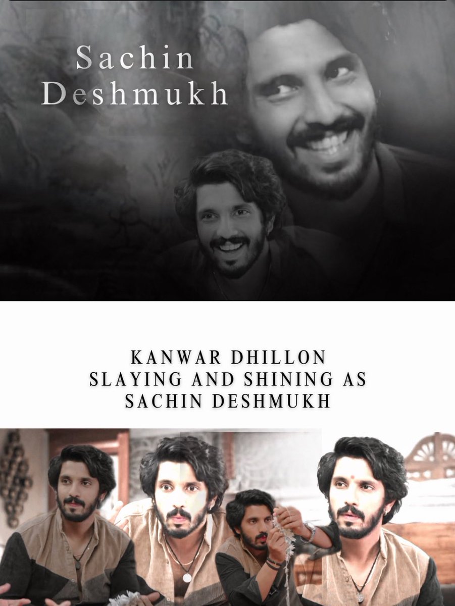 Since the very beginning you had grasped a firm idea of this character, and ever since then you have fully embodied him! You have brought this character to life and you’ve done it through your flawless, brilliant and perfect portrayal of Sachin!♥️ @kanwardhillon_ #KanwarDhillon