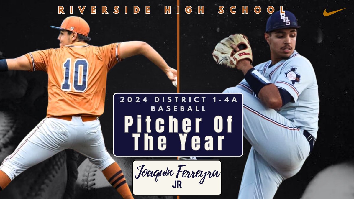 Your District 1-4A Pitcher of the Year...